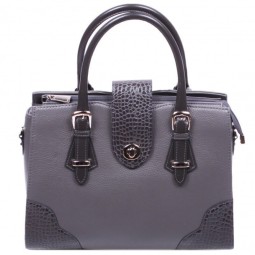 Сумка женская AFINA 1099 графит.фл.ан.(12).И