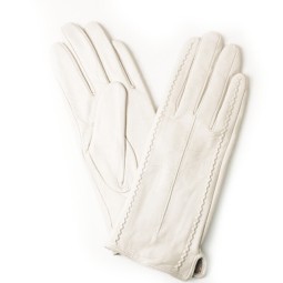 Перчатки женские Pitas 0229Z бел р.7,5