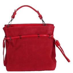 Сумка женская Valensiy В-7973 крас/замш