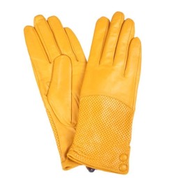 Перчатки женские Pitas 0304Z желт р.6,5 
