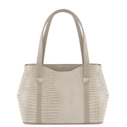 Сумка женская Оливи 424 беж/крок
