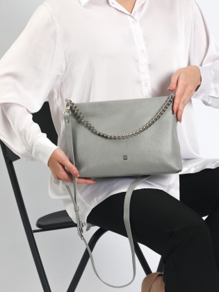 Сумка женская SHARPEY 1-2955 т.сер