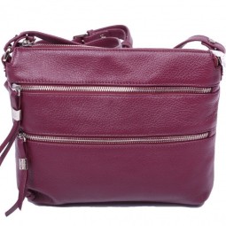 Сумка женская AFINA 230 бургунди.фл
