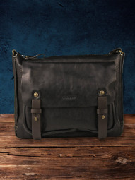 Сумка мессенджер мужская Chiarugi 52002 black