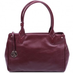 Сумка женская AFINA 306 бургунди.наппа